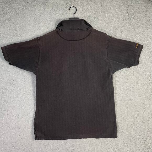 Vtg Walt Disney World Port Orleans Resort Polo Shirt Mens M Faded Black Logo - Picture 8 of 12
